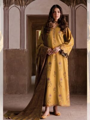 Dhanak Borring Embroidered 3PC Dress