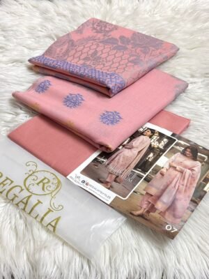 Premium Regalia Cotton Jacquard3PC