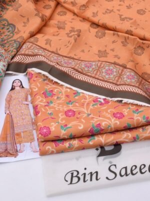 Bin Saeed Classic 3PC Karandi Unstitched