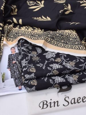 Bin Saeed Winter 3PC Karandi Unstitched