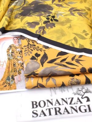 Bonanza Satrangi Elegant Karandi Unstitched 3PC